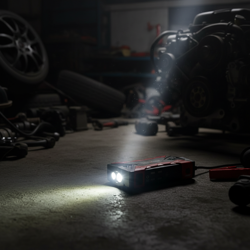 LED torch feature